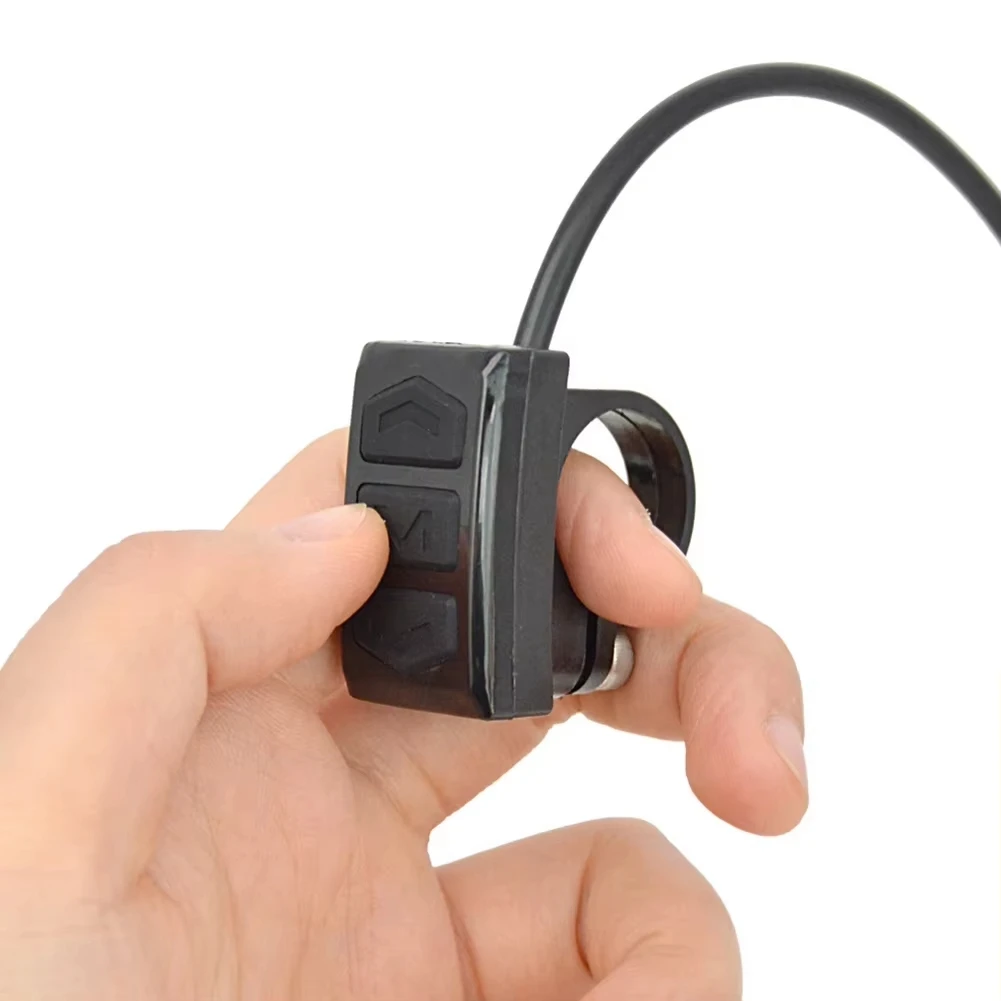 Botão de controle de interruptor de bicicleta elétrica aaa04r, montagem no guidão, medidor dividido, botão para medidor lcd, acessórios de e-bike