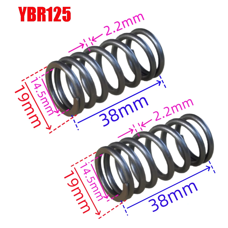 Motorcycle Valve Springs for Honda Yamaha Suzuki Lifan Loncin for JH70 DY100 CG125 GY6125 GN125 EN125 HJ125 WH100T Engine Parts