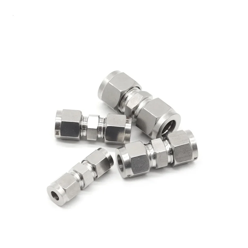 Stainless Steel Pipe Fittings Equal 6mm 8mm 12mm 16mm 1/4
