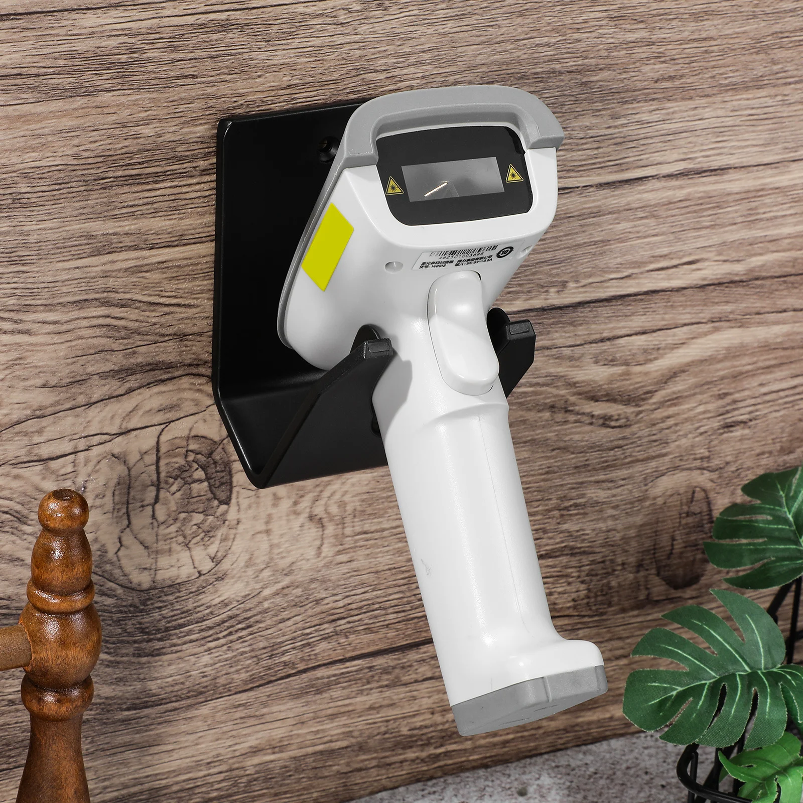 

1Set Barcode Scanner Mount Bracket Portable Stable Plastic Stand Suitable for Handheld Scanners Supermarket Use