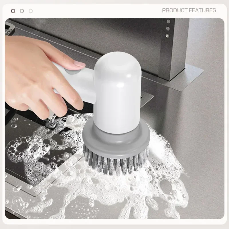 Xiaomi Wireless Electric Cleaning Brush Housework Kitchen Dishwashing Brush Bathtub Tile Professional Cleaning Brush Labor Savin