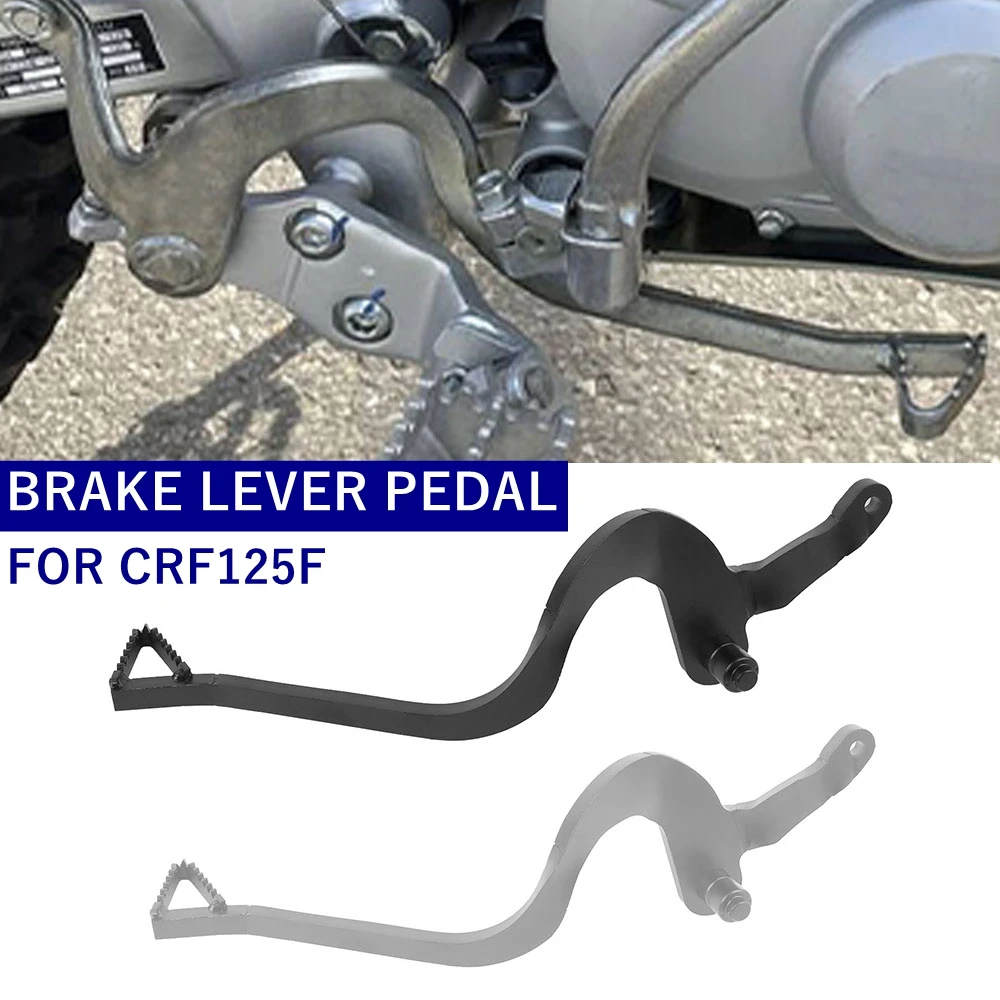 Motorcycle Foot Pegs Rear Brake Pedal Foot Brake Lever For Honda CRF125F CRF 125F 2014-2025 CRF 125 F Big Wheel 2017-2024 2025