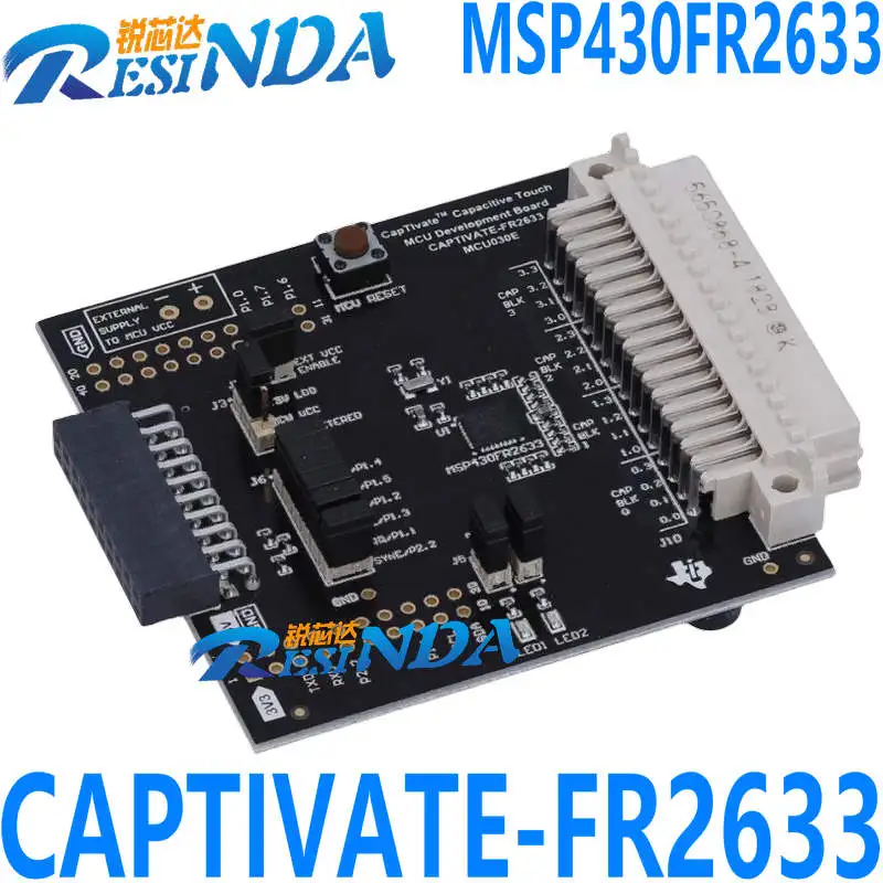 CAPTIVATE-FR2633 Capacitive touch MSP430FR2633 MCU plug-in sensor board