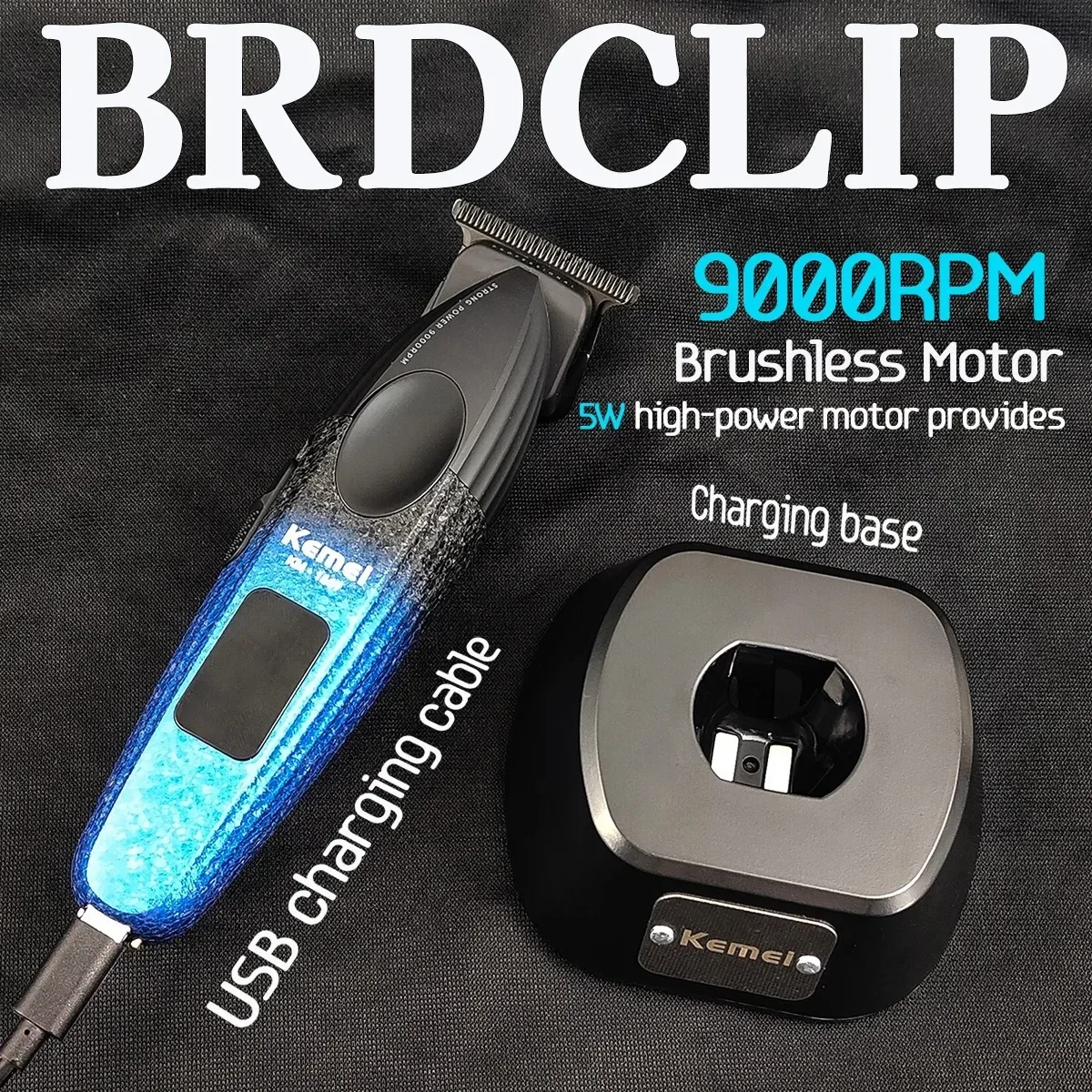 

Kemei триммер Лидер продаж Машинки для стрижки Профессиональные Триммеры для стрижки волос 9000 об/мин Машинки для стрижки волос Бесщеточный двигатель Триммеры Аккумуляторные Машинки для стрижки волос мужские KM-1669