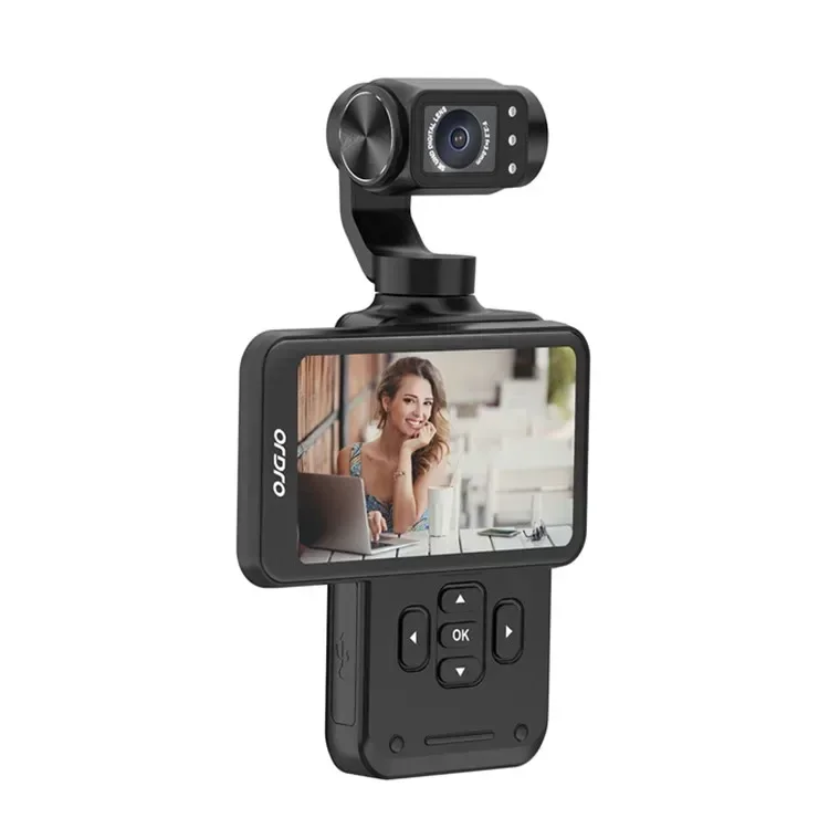 أحدث 5K Pocket DV 3-Axis Gimbal Camera Ordro M5 Face Tracking Palm Vlog Camcorder يسهل حملها للسفر