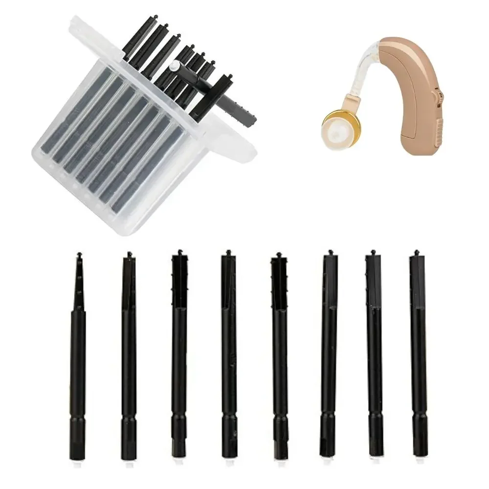 فلتر حماية شمع مساعد للسمع لمصائد شمع Phonak وWidex وResound ملحق مجموعة التنظيف الشفاف #2