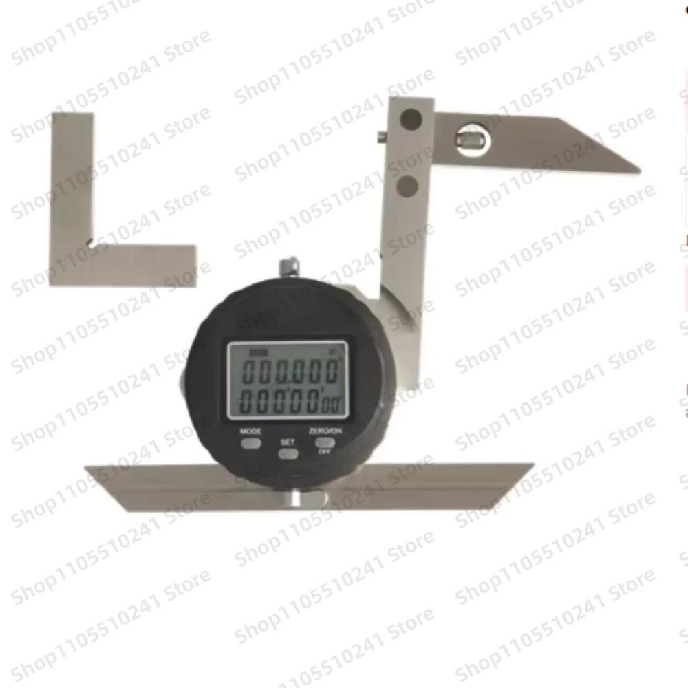 Stainless steel high-precision right-angle ruler digital display universal angle ruler 0-360 degree angle gauge angle meter