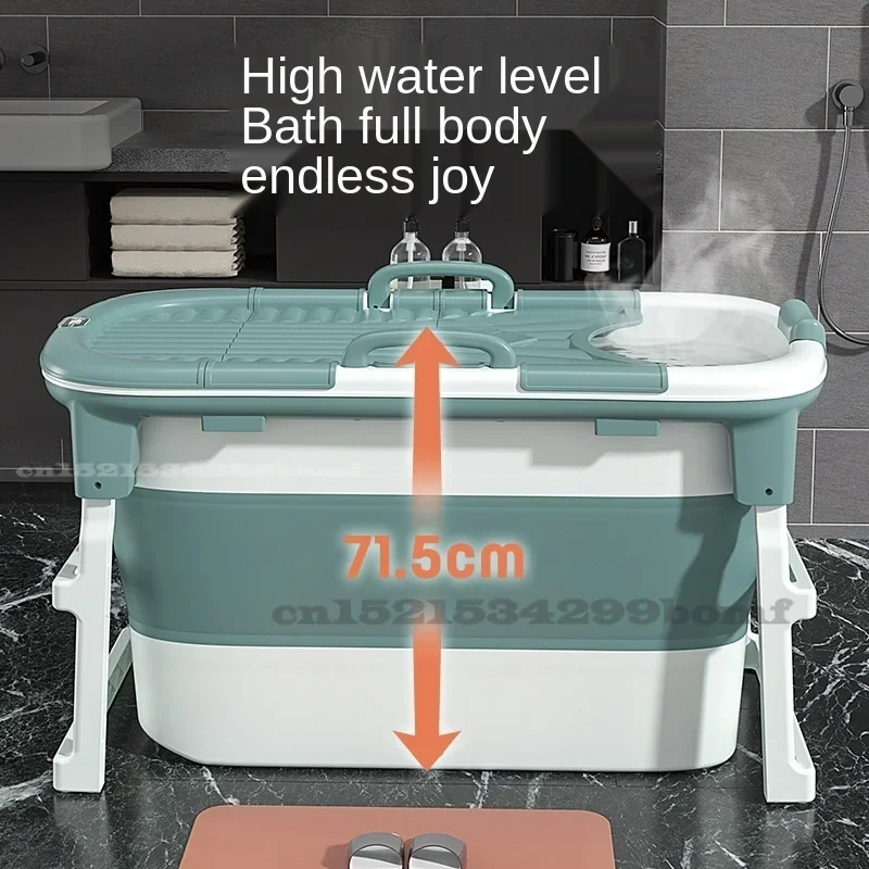 Folding Adult Household Bath, Large Portable Bathtub, Whole Body Bath Bucket, Children Bath Basin, Baby Swimming Pool