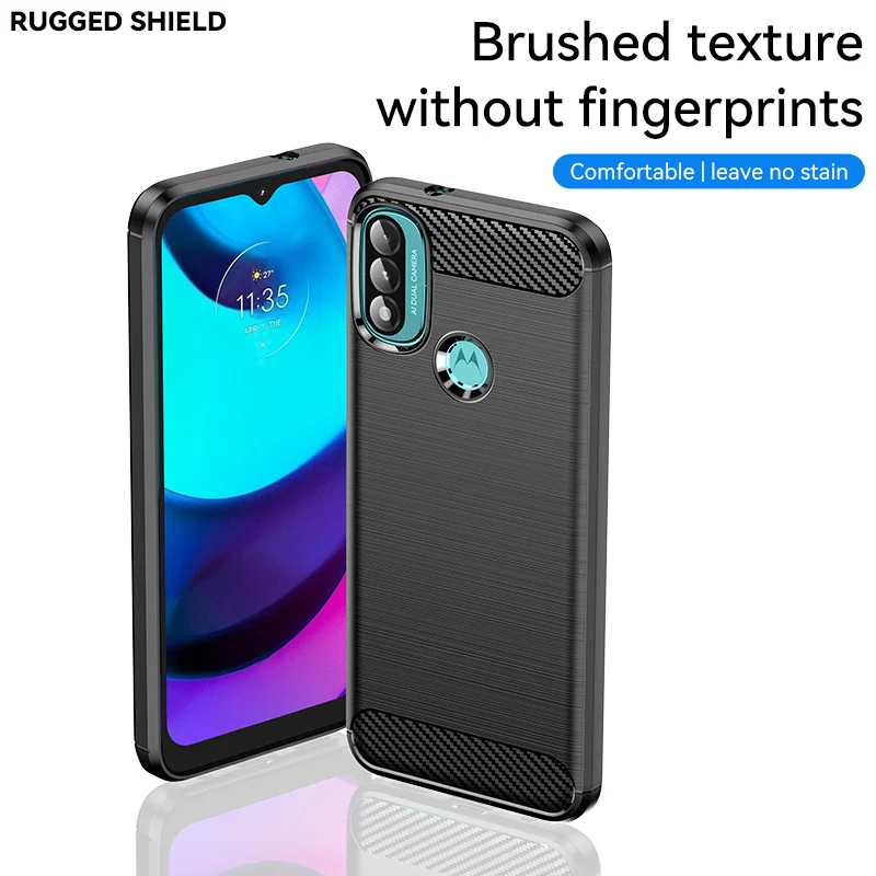 For Motorola Moto E20 Case For Moto E20 Cover Back Shockproof Soft TPU Cover For Fundas Moto Edge S30 G100 G200 E30 E40 E 20 E20