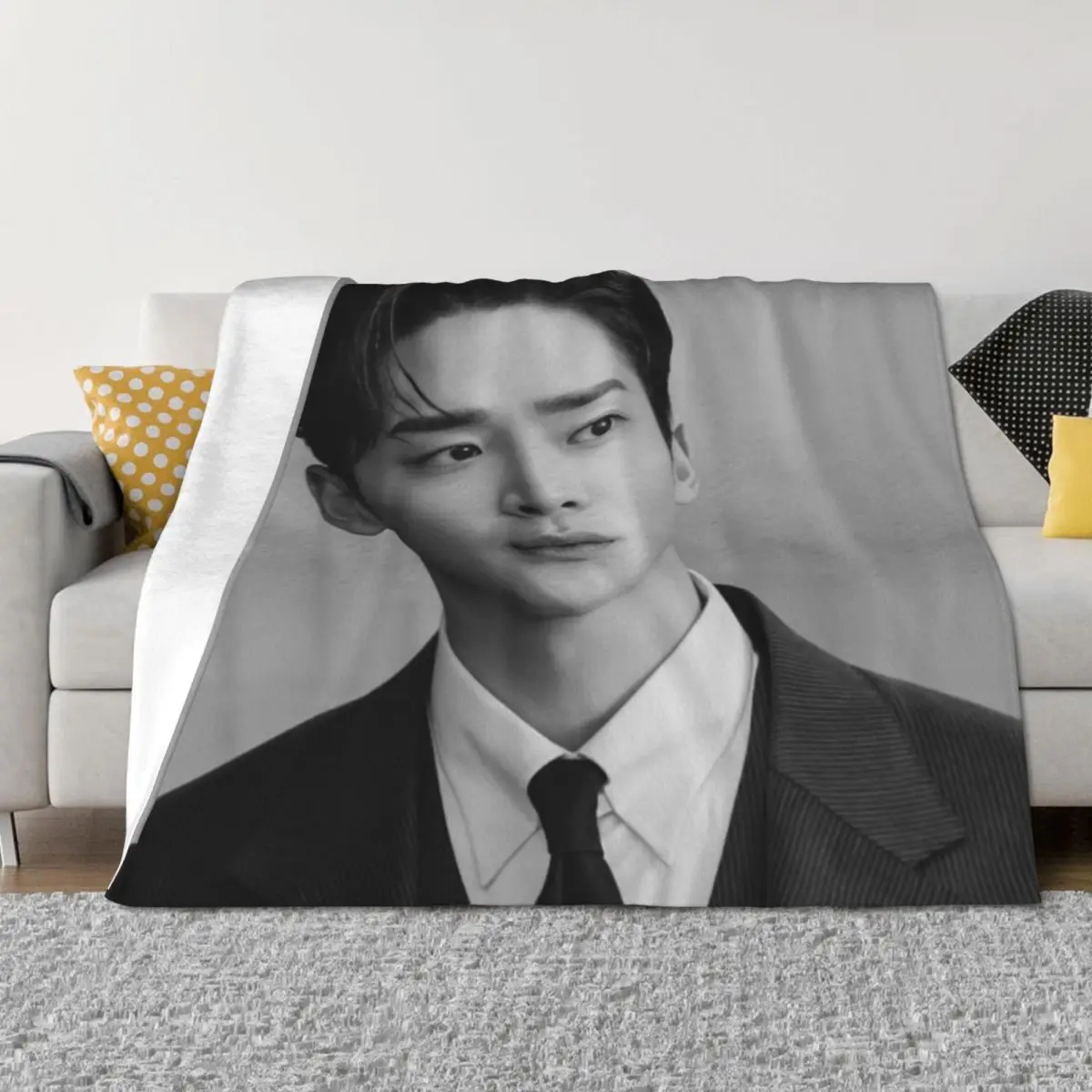 

Rowoon art Throw Blanket christmas decoration Warm Furry Hair Blankets