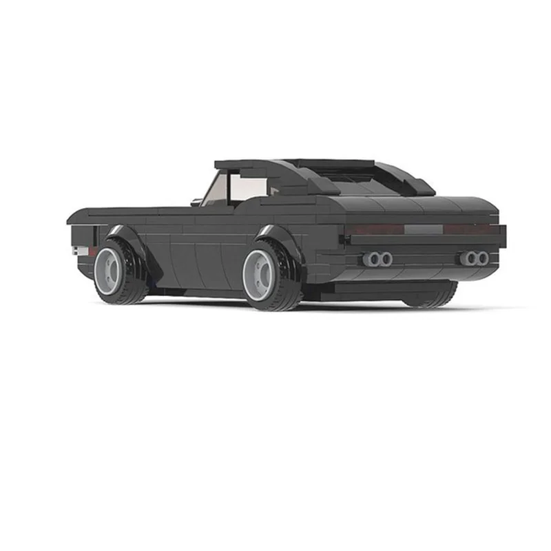 スピードハイパーカーモデルMOCビルディングブリックチャレンジャーR/T V2マッスルカーモジュラーテクノロジーギフトホリデー組み立て子供用おもちゃスーツ