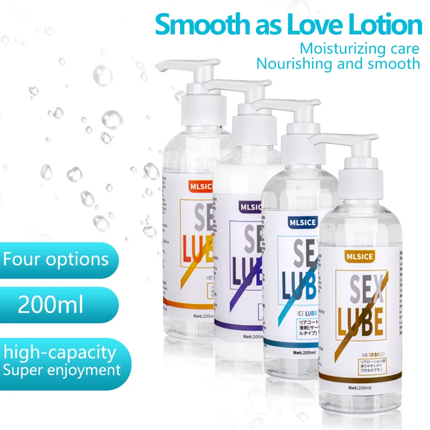 Anal Lubrication Water-Based Semen Lube For Women Vagina Lubricant Gel Man Gay Masturbation Intimate Sex Toys  Adult Supplies 18