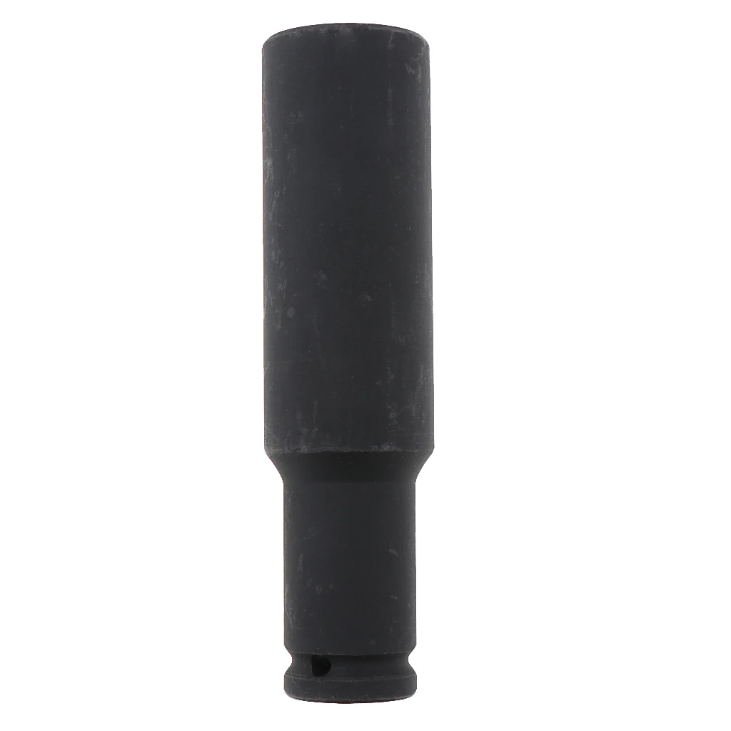 6 Point Single Hex Drive Socket Metal Long Sleeve for Hand Ratchet Electric Air Wrench Mechanics