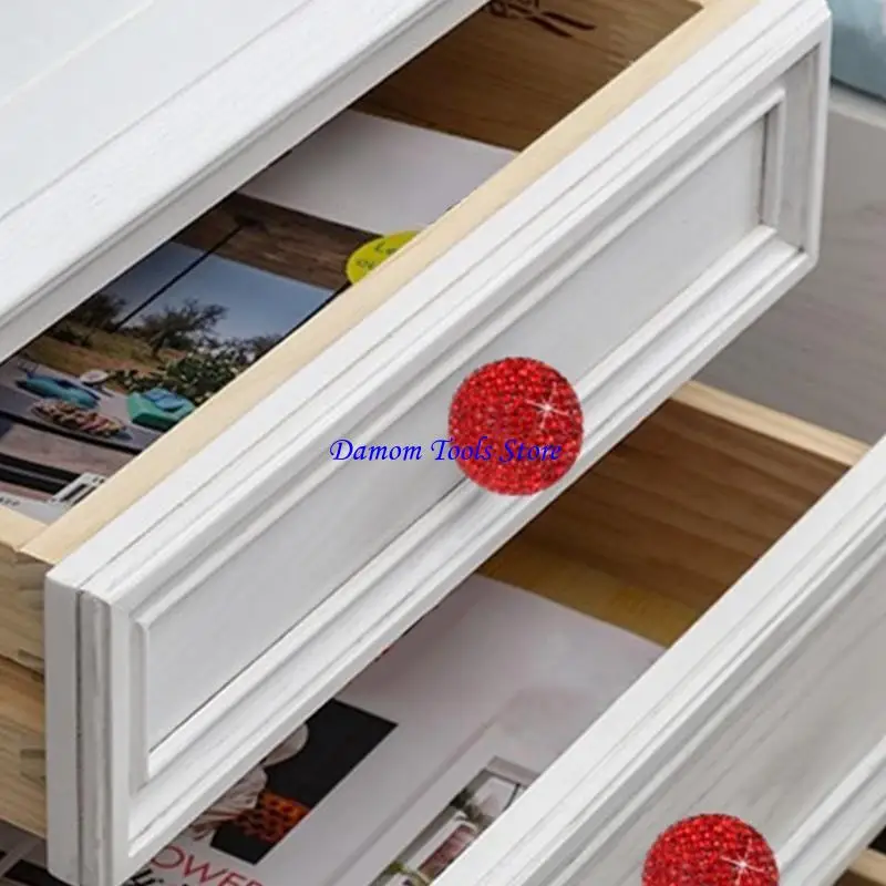 57BE 4Pcs Cabinet Door Handle Wardrobe Pulls Simple Drawer Knob Furniture Hardware