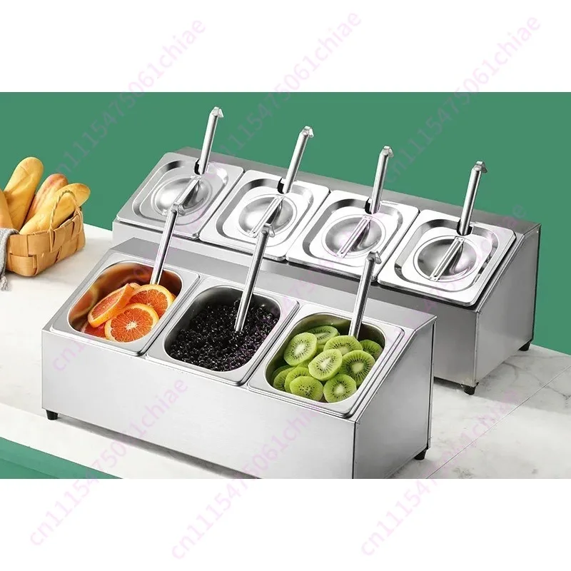 Special stainless steel parts for milk tea shop, basin rack, lattice rack, cooking basin, lattice jam box, seasoning box.