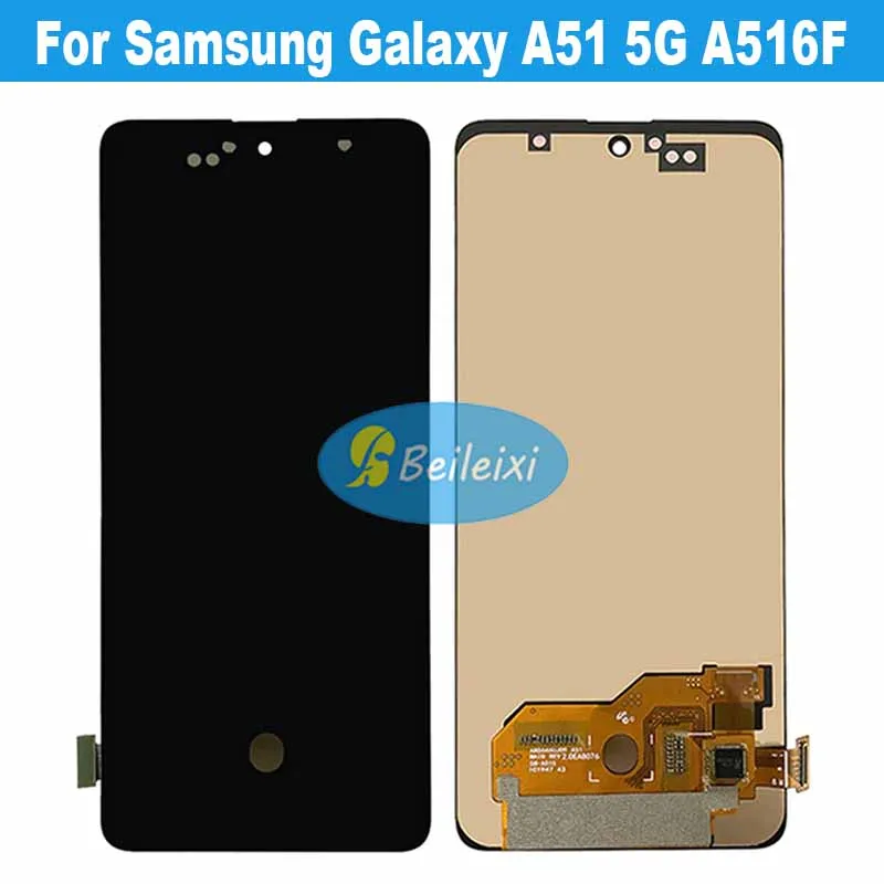 For Samsung A51 5G UW A516 A5160 A516F A516U A516N A516F/DSN A516B/DS LCD Display Touch Screen Digitizer Assembly