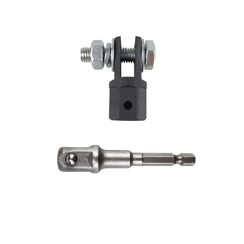 Scissor Jacks Adaptor Drive Impact Wrench Adapter Tool Jack Shear Chrome Vanadium Steel Adapter Steel Ball Joint Rod 1/2 Inch