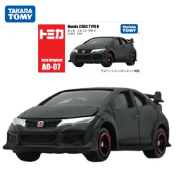 TAKARA TOMY Tomica 1:64 Asia Original A0-07Honda Civic TYPE R Car Mini Diecast Alloy Model Car Toy Metal Gifts for Children Boys