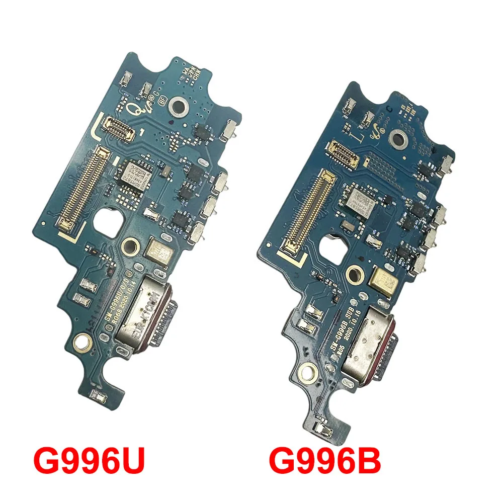 GEFENSI Charging Flex For Samsung Galaxy S21+ 5G / SM-G996U G996B USB Charge Port Jack Dock Connector Charging Board