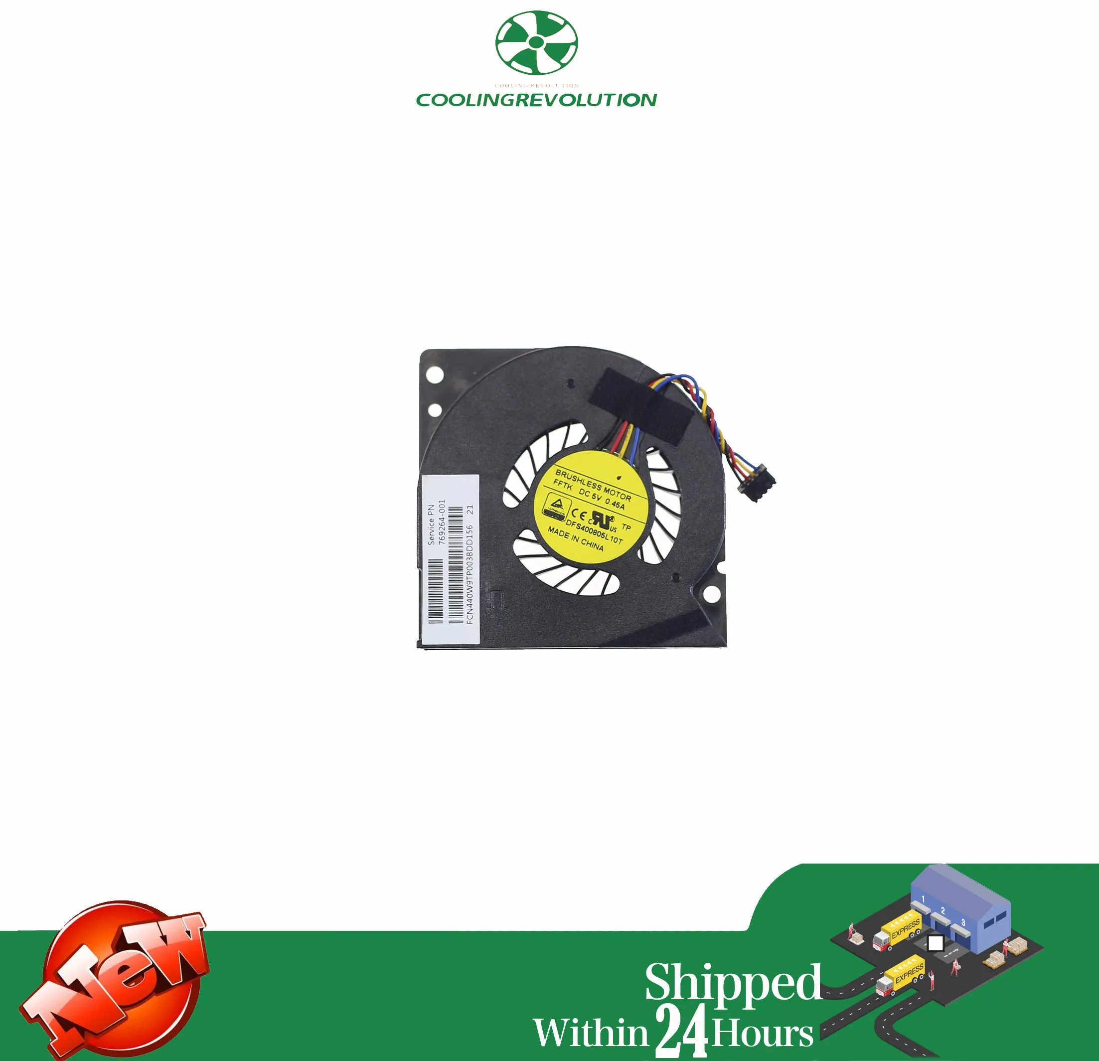 Ventola di raffreddamento per Laptop muslimtk muslimac 5V 4-Pin CT02 DT23 A01 769264-001