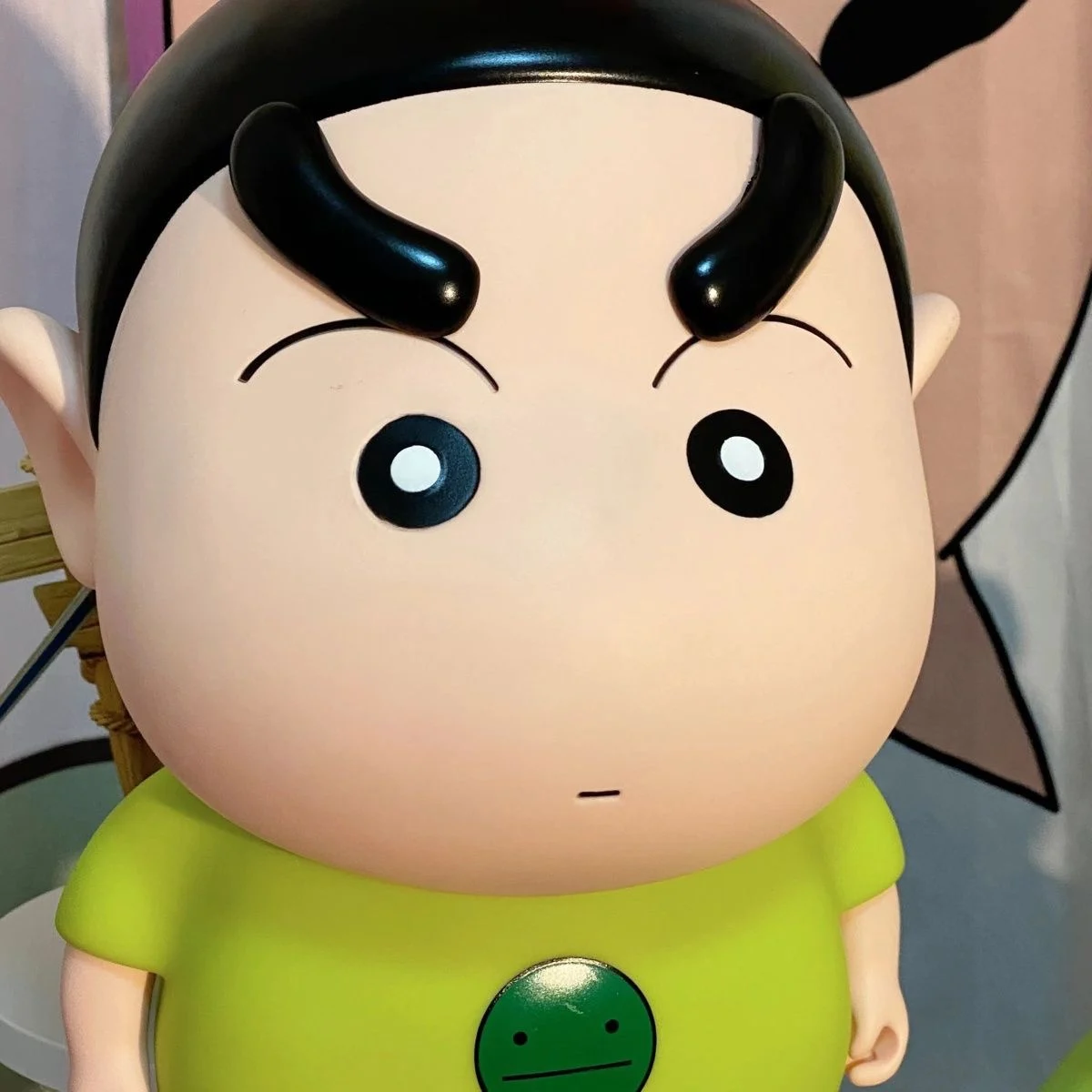 36cm Chubby Crayon Shin-Chan Anime Figure Doll Small Oversized Eyebrows Movability Cute Doll Collect Home Decor Birthday Gift