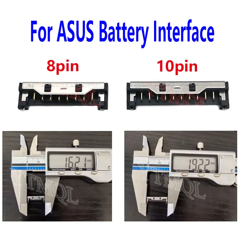 1Pcs 8pin 10pin Tablet Battery Flex FPC Jack Plug Connector Interface Contact For ASUS