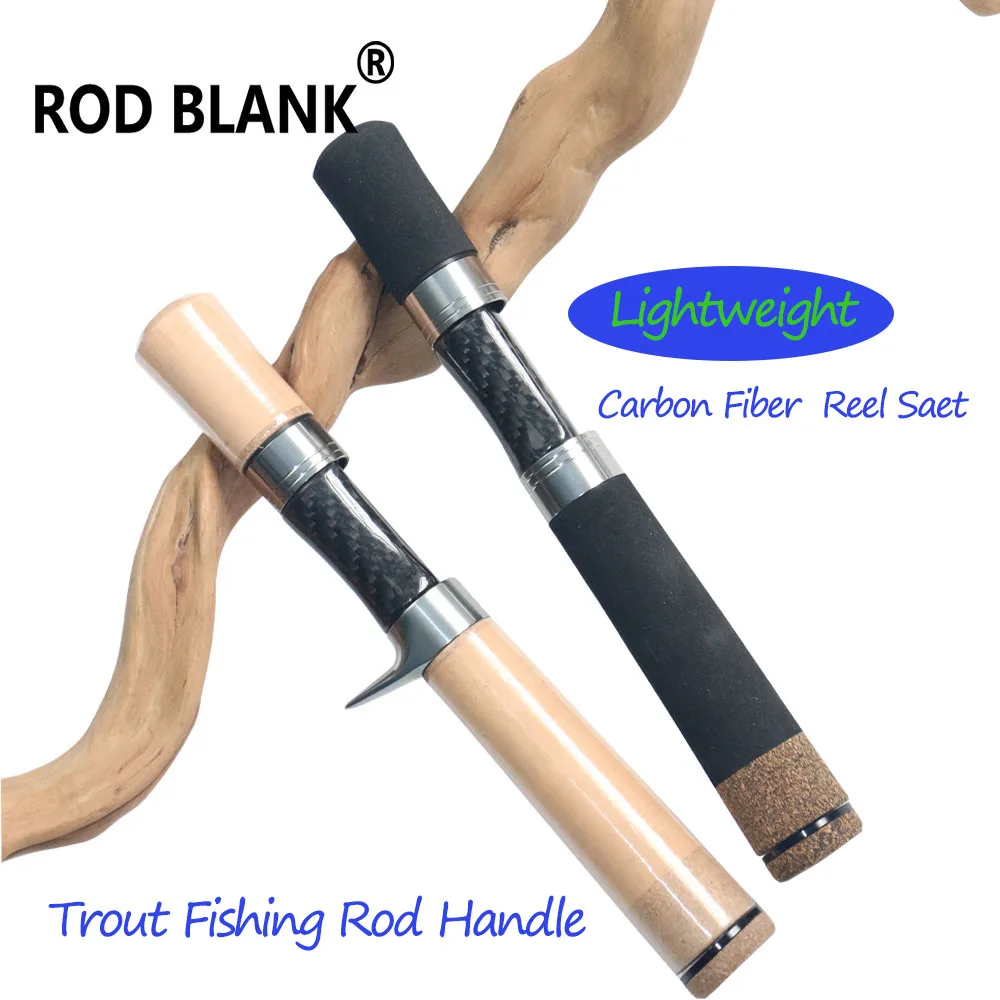 

Заготовка для удочки, 1 комплект, 23 см, вращающаяся литая удочка для форели, пробковая ручка, карбоновая катушка, сиденье, удочка, строительные компоненты, аксессуары для самостоятельного изготовления