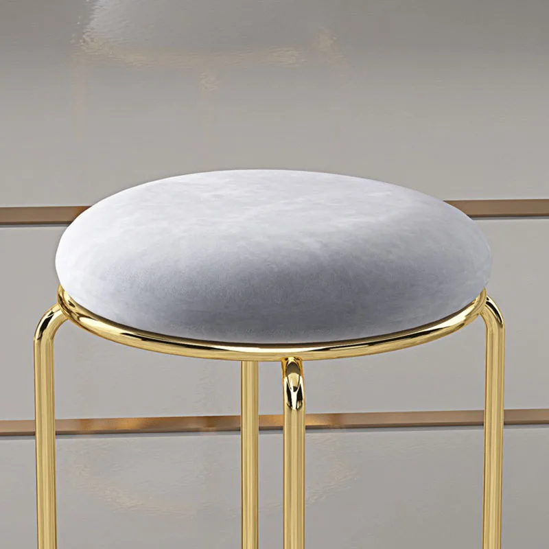 bar-stool-luxury-stacking-chairs-folding-furniture-space-savers-gold-frame-stools-soft-cushion-comfortable-relaxing-high-chairs
