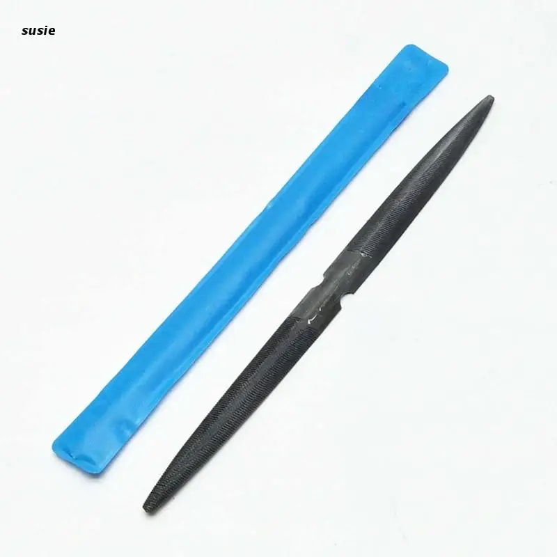 8 Inch Double Ended Half Round Wax File Jewelry Tool for Carving and Filing