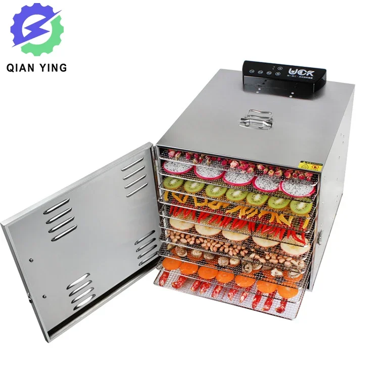 Home Use 6-20 Layers Food Mango App le Meat Dehydrator Equipment Fruits And Vegetables Vacuum Dryer Machines