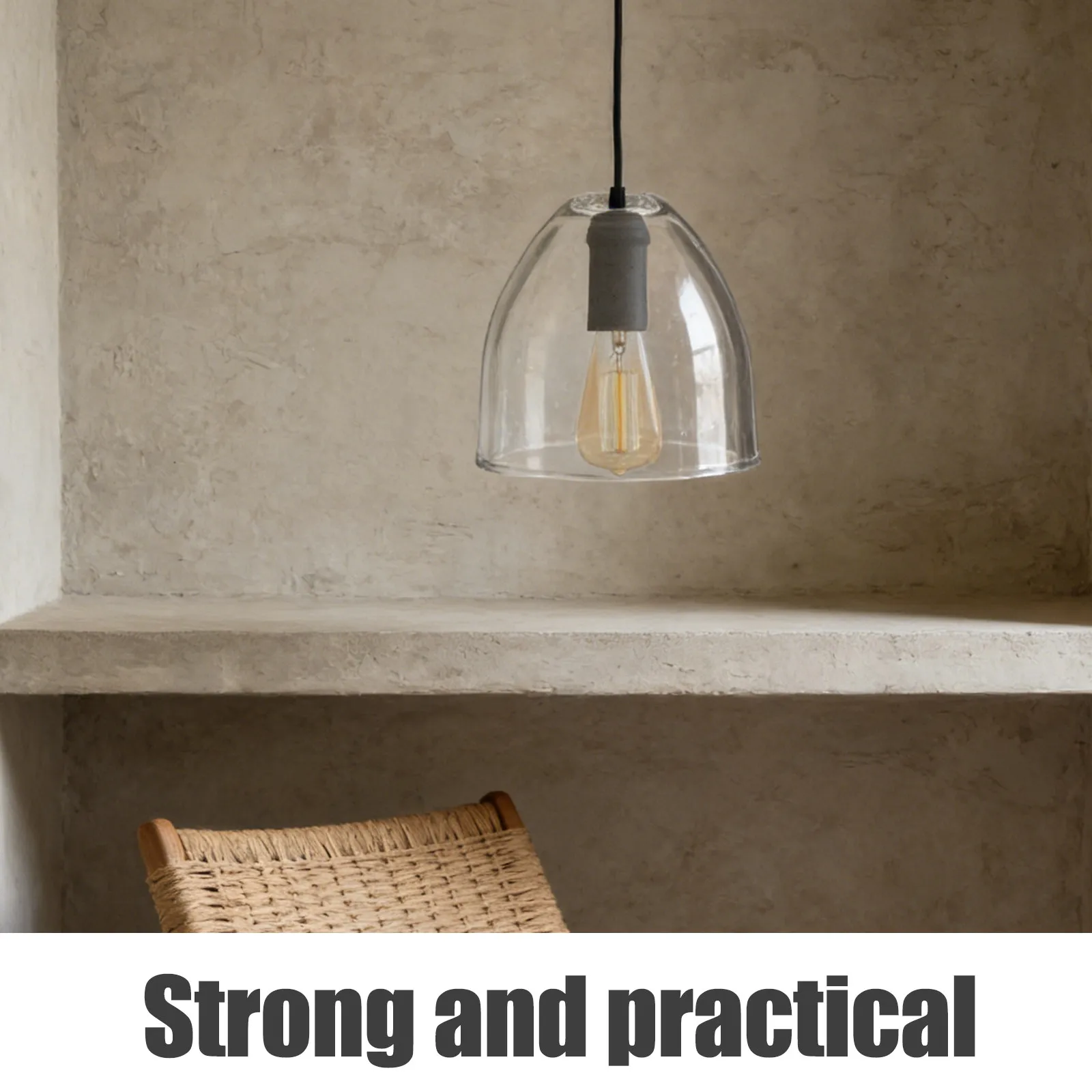 Amber Glass Lamp Shade Replacement 3.9W X Bell Shaped Mini Pendant Light Floor Lamp Chandelier Wall Sconce Glass Lampshade