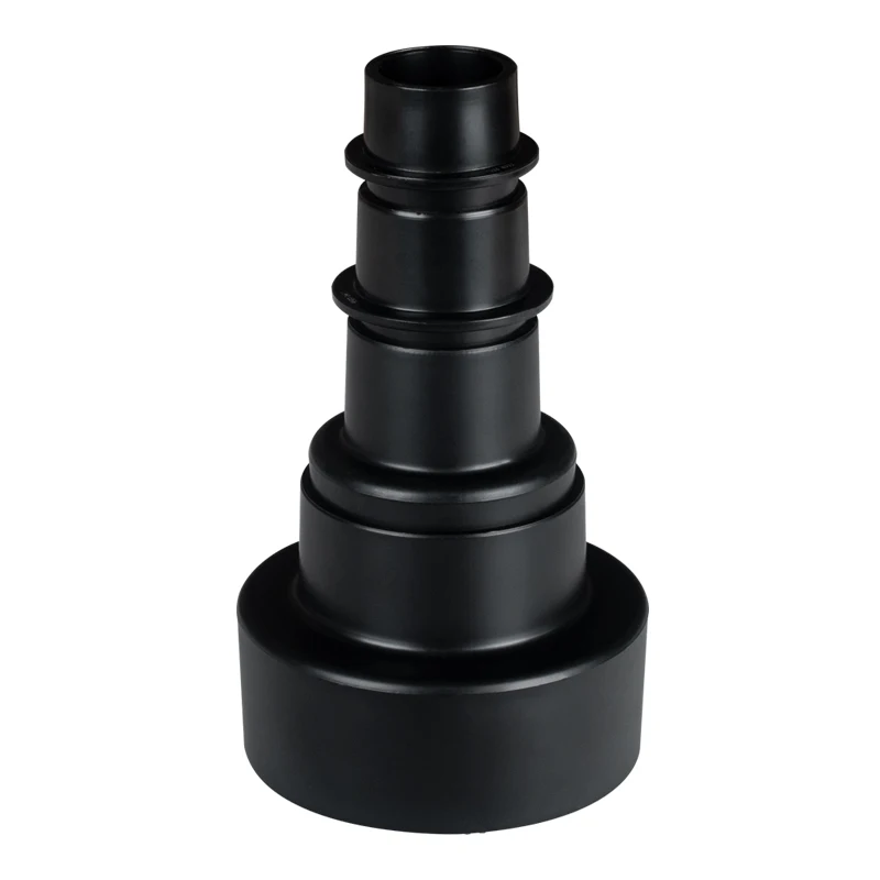 4 "zu 1" Modulare Schritt Staub Sammlung Fitting Staub Verbindung 4-In-1 für staub sammlung zubehör Schlauch Ende Armaturen Adapter