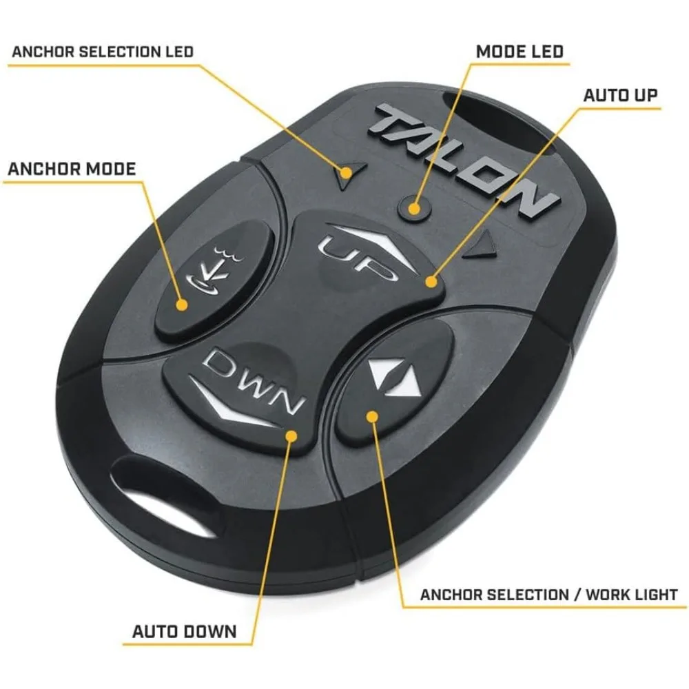 Ancoraggio per acque poco profonde Talon, 10 piedi, nero/nero