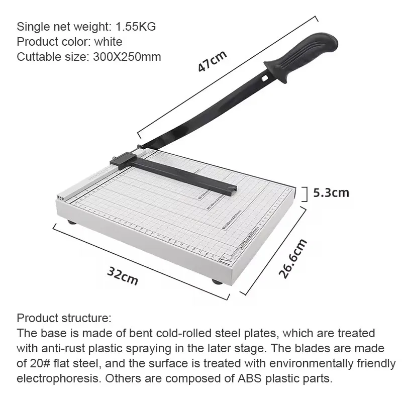 Small Paper Cutter A4/A3 Plastic Film Corner Rounder Photo Cutting Knife Corner Rounder Art Knife Paper Cutter Corner Setter