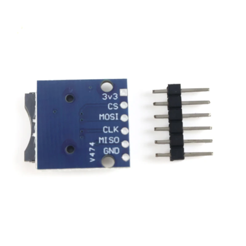 وحدة بطاقة Micro SD SPI 3.3V TF Reader لـ Arduino ESP32 STM32 | الرؤوس غير ملحومة (حلول تخزين البيانات DIY) #3