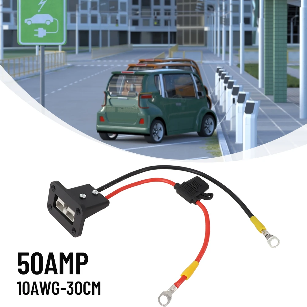 

Соединительный кабель 10AWG для Anderson 30 см с кронштейном для перезаряжаемых аккумуляторов и распределения питания