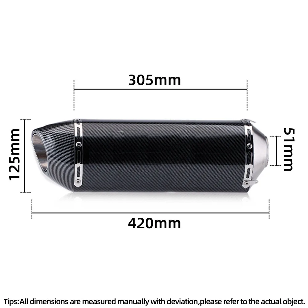 For YAMAHA MT07 FZ07 XSR700 Tracer 7 2014-25 R7 21-25 full Motorcycle Exhaust System Escape Manifold R77 Muffler with DB Killer - Image 3