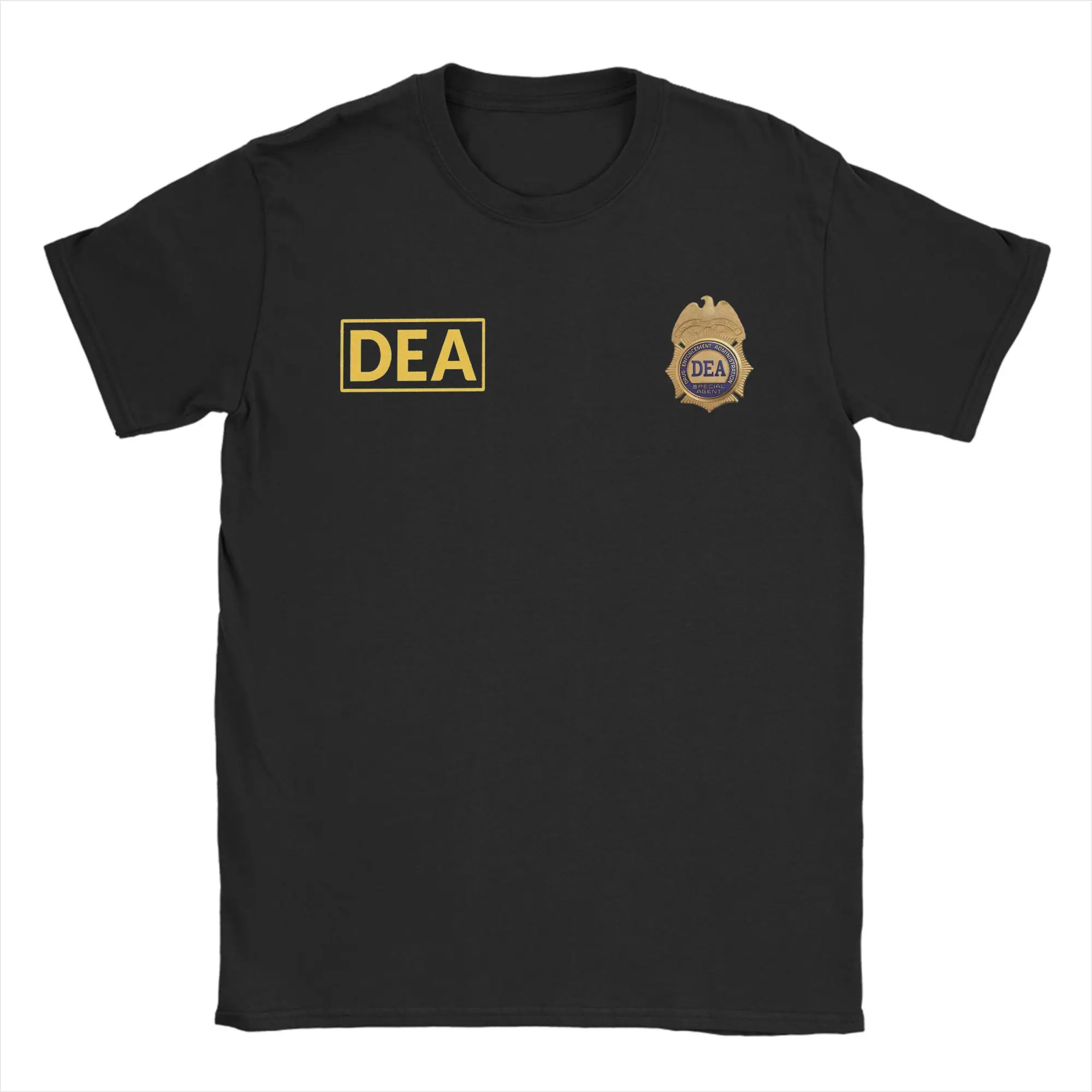 DEA America Federals Interdiction Agency Men Women T Shirt  Unique Tee Shirt O Neck T-Shirt Cotton Graphic Printed Clothes