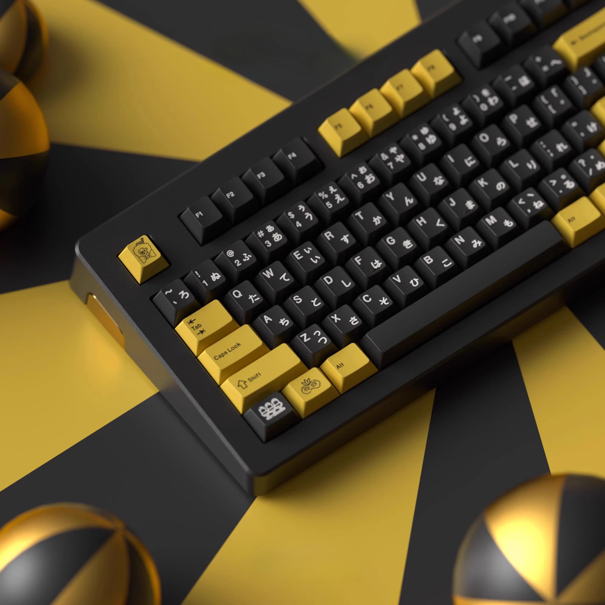 

Joker PBT five-sided sublimation custom factory height 68 75 84 87 980 keycaps