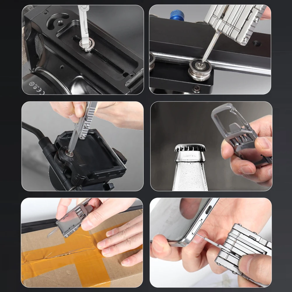 Multifunctional Mini Tool Multi-Tool Folding Tool For Photographer Cameras Accessories