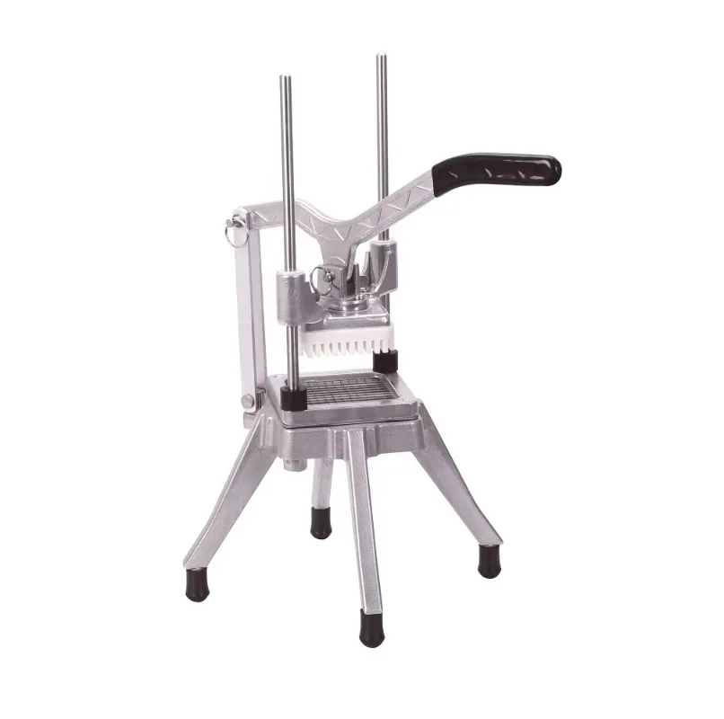 High Quality Commercial Manual Aluminum Fruit & Vegetable Dicer Machine New Style Easy Vegetable Chopper with Cutting Strips