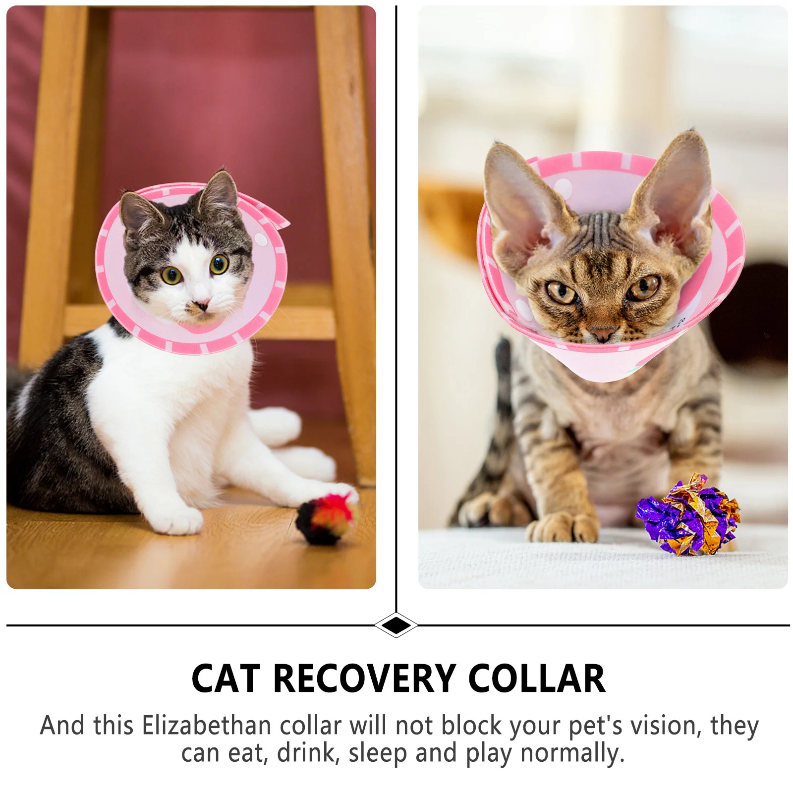 ورأى القط طوق قابل للتعديل المضادة للخدش واقية الرقبة دائرة بعد الجراحة الحيوانات الأليفة الانتعاش طوق الحيوانات الأليفة ملحق القط الرقبة ديكور