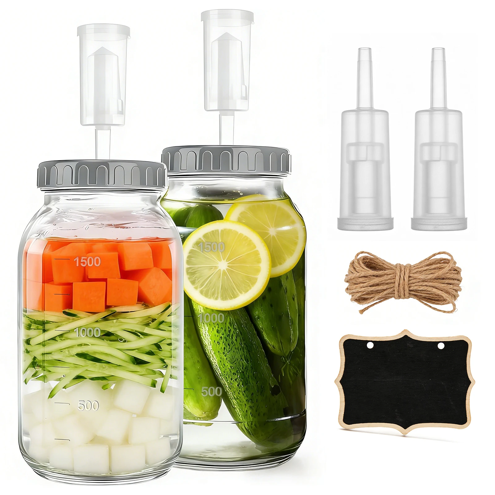 2 Sets Of Fermentat…