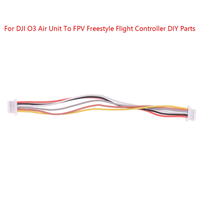 6Pin 105mm Length Double-ended Connection Cable for DJI O3 Air Unit To FPV Freestyle Flight Controller DIY Parts