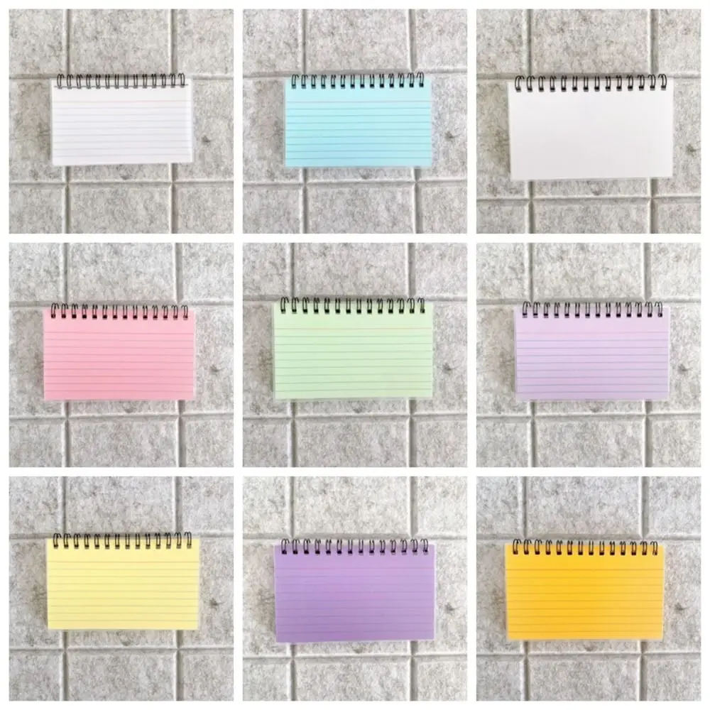 Linha Horizontal Notebook com Tearable Coil Book, Journal Notebook, Material de Escritório, Diário, Agenda Papelaria