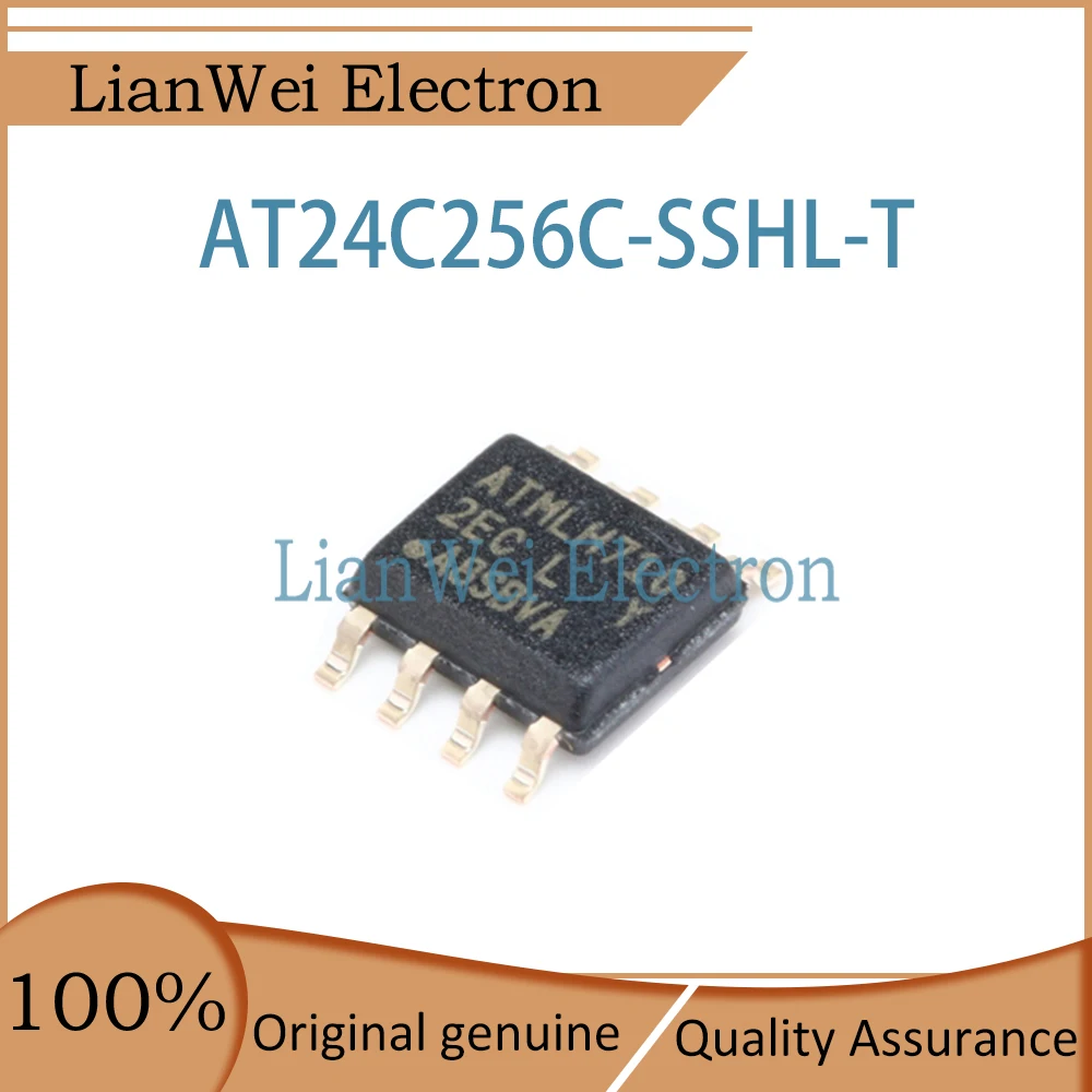 (10 Piece)100% New AT24C256C-SSHL-T AT24C256C AT24C256 2EC IC Chip SOP-8