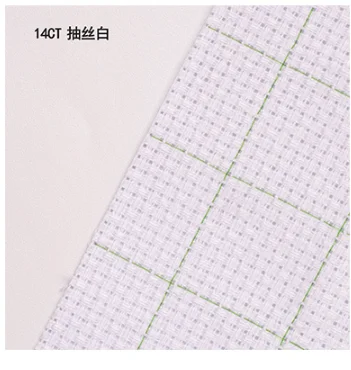 

Ткань для вышивки крестиком 14ct Aida /11CT, ткань для вышивки крестиком в грубой клетчатой ткани, одежда с вышивкой