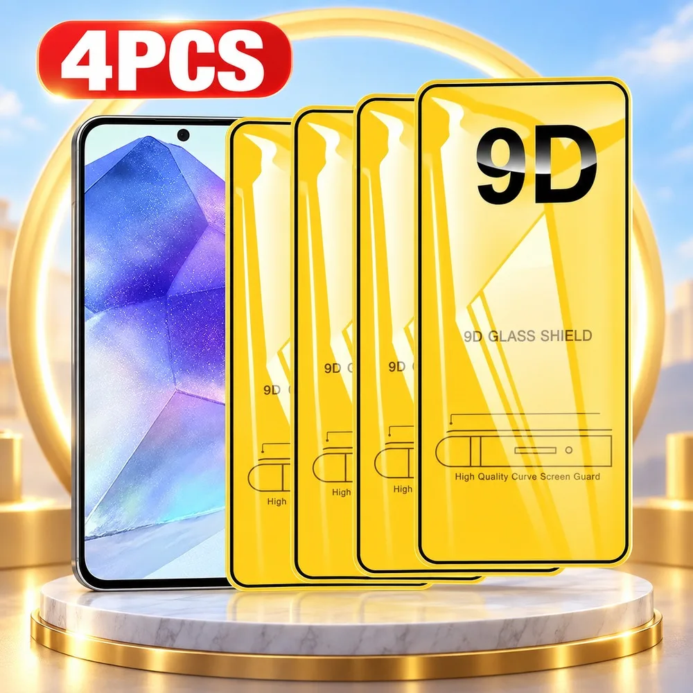 4PCS Tempered Glass For Samsung Galaxy A32 5G A33 5G A34 A35 A37 Screen Protector For Samsung Galaxy A36 A51 A52 A52s 5G A53 5G