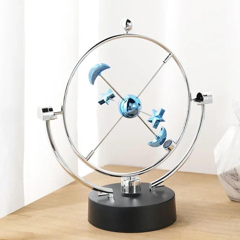 Newton Pendulum Ball Cradle Dynamic Balancing Physics Toy Creative Desktop Decor Handicraft Ornament
