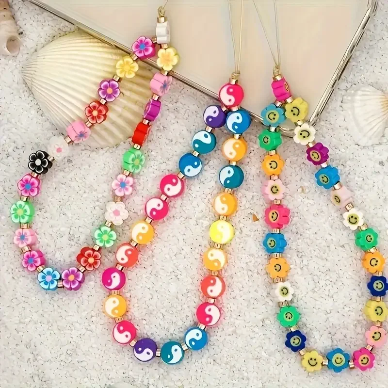 مجموعة أدوات صنع الأساور الأنيقة من SHUYU مع خرز المهر، وخرز طين بوليمر زهرة الفاكهة، وخرز الأبجدية - أقراط وحرف فنية يمكنك صنعها بنفسك #2